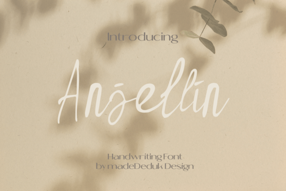 Anjellin Script: A Versatile Tool for Modern Branding and Creative Expression