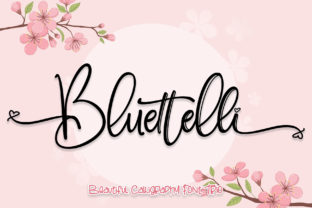 Bluettelli: A Versatile Script Font Trio for Creative Projects