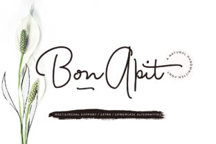 Bon Apit: A Versatile Hand-Lettered Script Font for Creative Projects