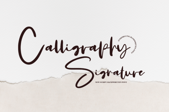 Calligraphy Signature: Modern Script for Creative Projects