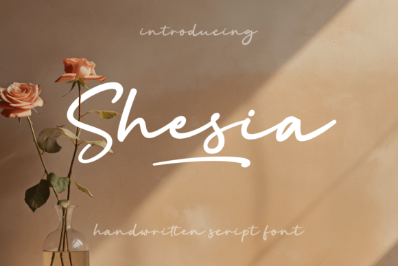 Discover the Elegance of Shesia: A Stylish and Exclusive Typeface