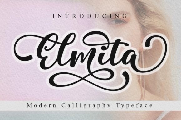 Elmita: A Modern Calligraphy Font for Creative Projects
