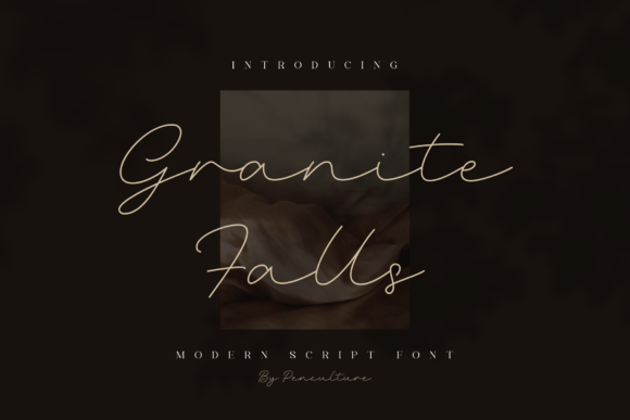 Granite Falls: A Modern Font That Elevates Design with Elegance and Versatility