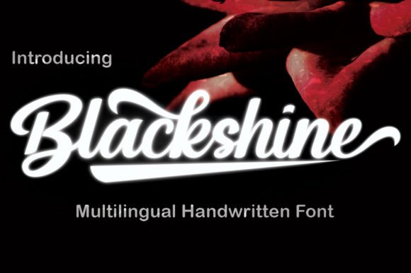 Introducing Blackshine: A Timeless Script Font for Modern Design