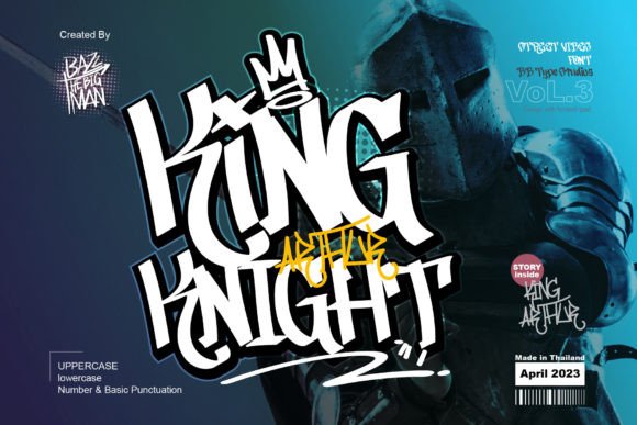 King Knight Font: Bold and Stylish for Modern Creatives