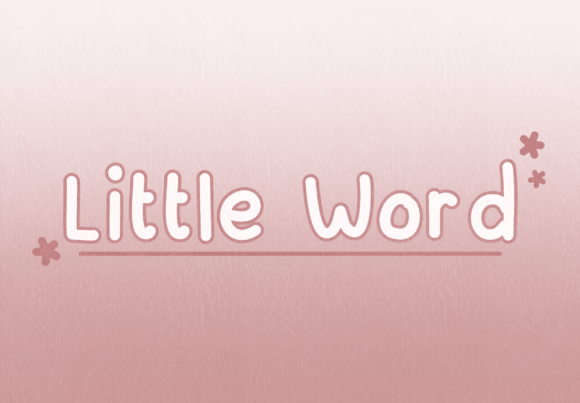 Little Word: A Minimalist Font for Clarity and Creativity
