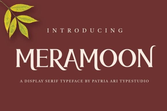 Meramoon: A Timeless Typographic Choice