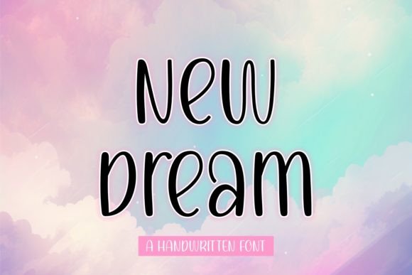 New Dream: A Stylish Script Font for Strategic Design and Communication