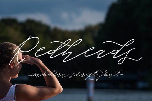 Redheads Font: A Modern Calligraphic Choice