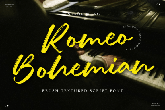 Romeo Bohemian Script Font for Creative Projects