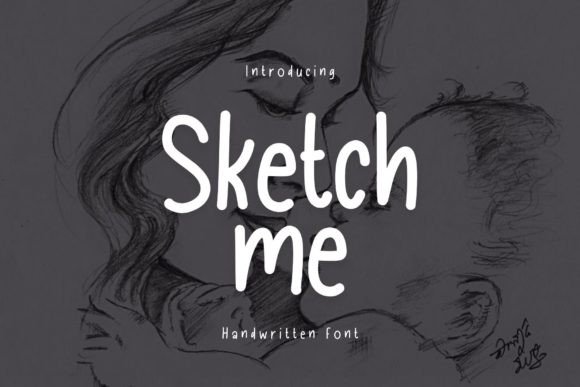 Sketch Me Font: A Hand-Drawn Typography Solution for Creative Projects