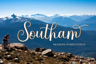 Southam: A Modern Script Font for Elegant Design and Versatile Use