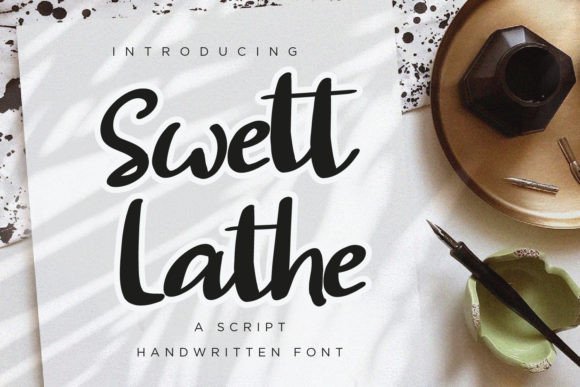 Swett Lathe: A Modern Script Font for Timeless Design