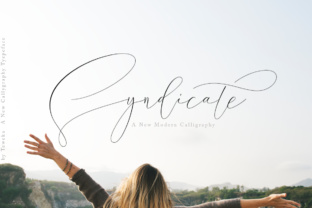 Syndicate: A Modern Calligraphy Font for Contemporary Design