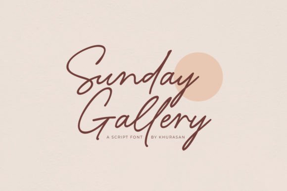 Unlocking Creativity with Sunday Gallery: A Modern Font for Designers and Creators