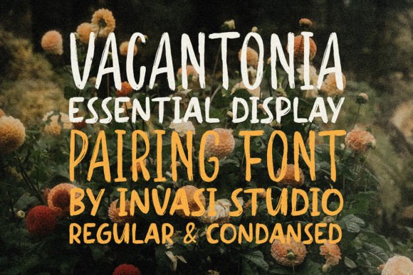 Vacantonia: A Vintage-Inspired Font for Bold and Creative Designs